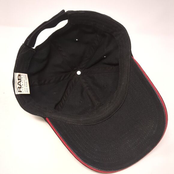 RAB Lighting Strapback Hat Black One Size Adjustable Embroidered 6 Panel - Picture 6 of 9